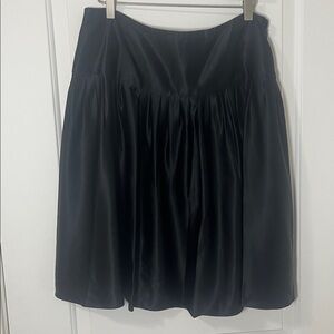 Express 100% Silk Black Skirt - Size 10